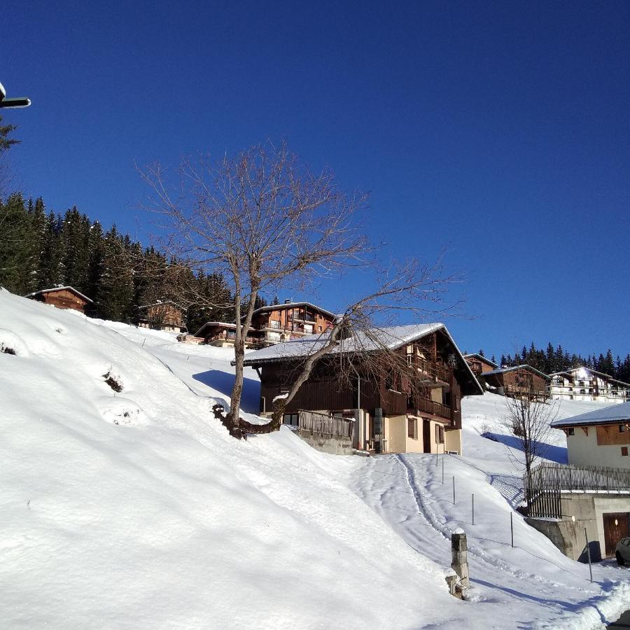 Demi Chalet Le Lachat Notre-Dame-de-Bellecombe Exterior foto