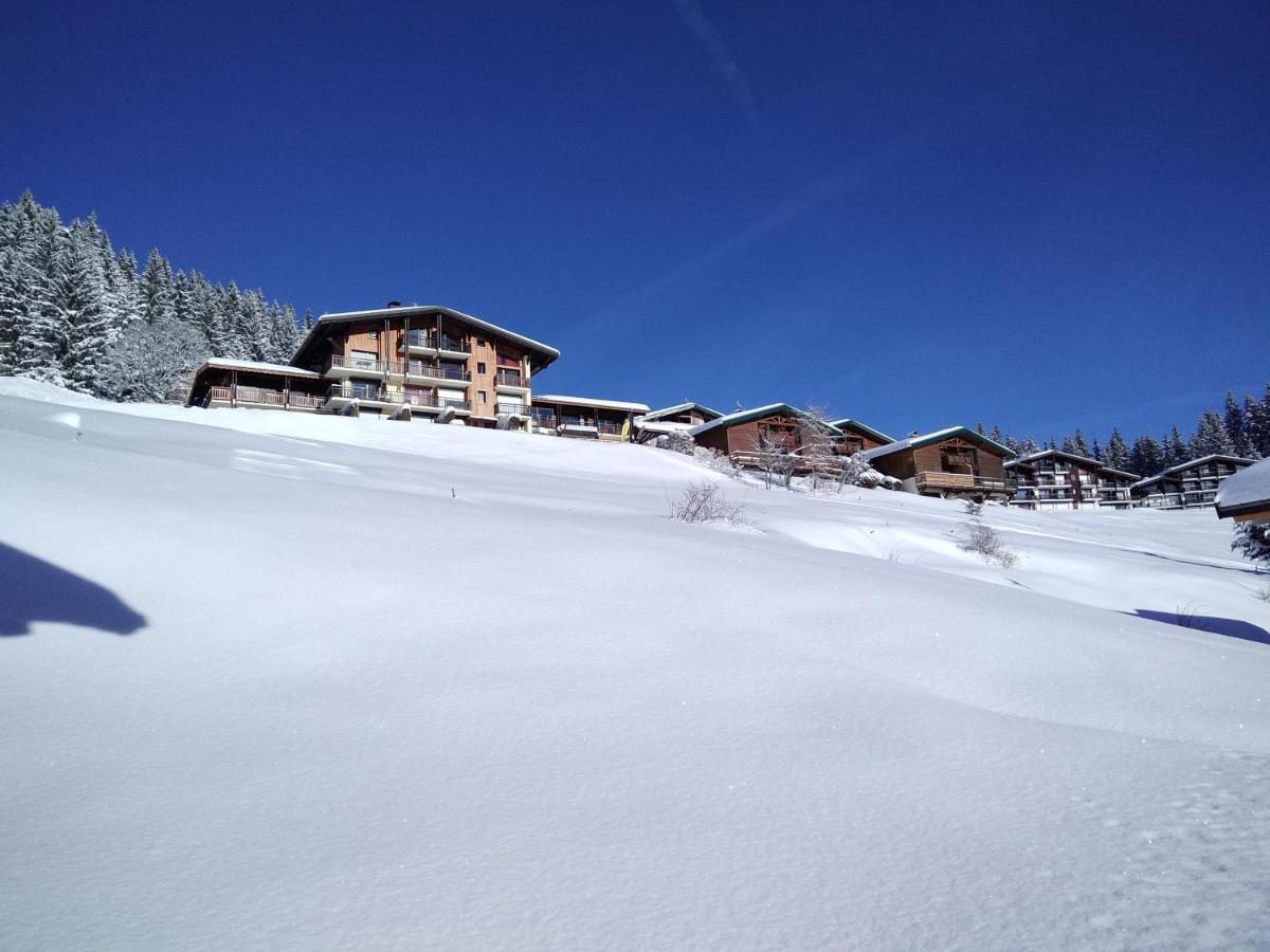Demi Chalet Le Lachat Notre-Dame-de-Bellecombe Exterior foto